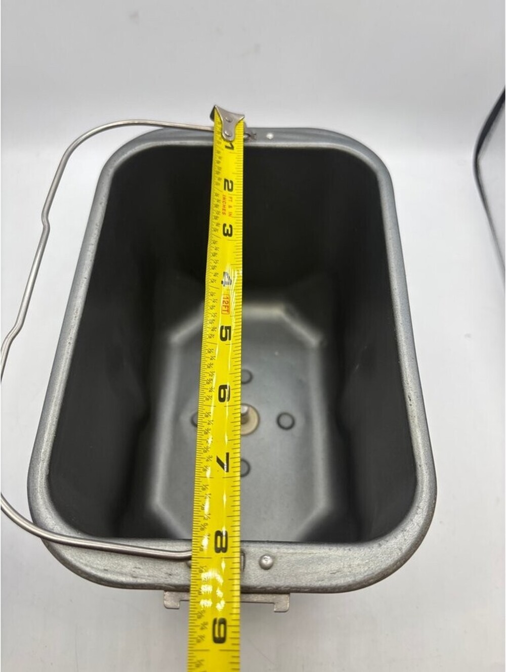 Vintage Bread Machine Pan with Paddle - Picture 3 of 5